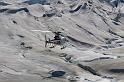 038 Juneau, Helikopterlanding op het Ijsveld